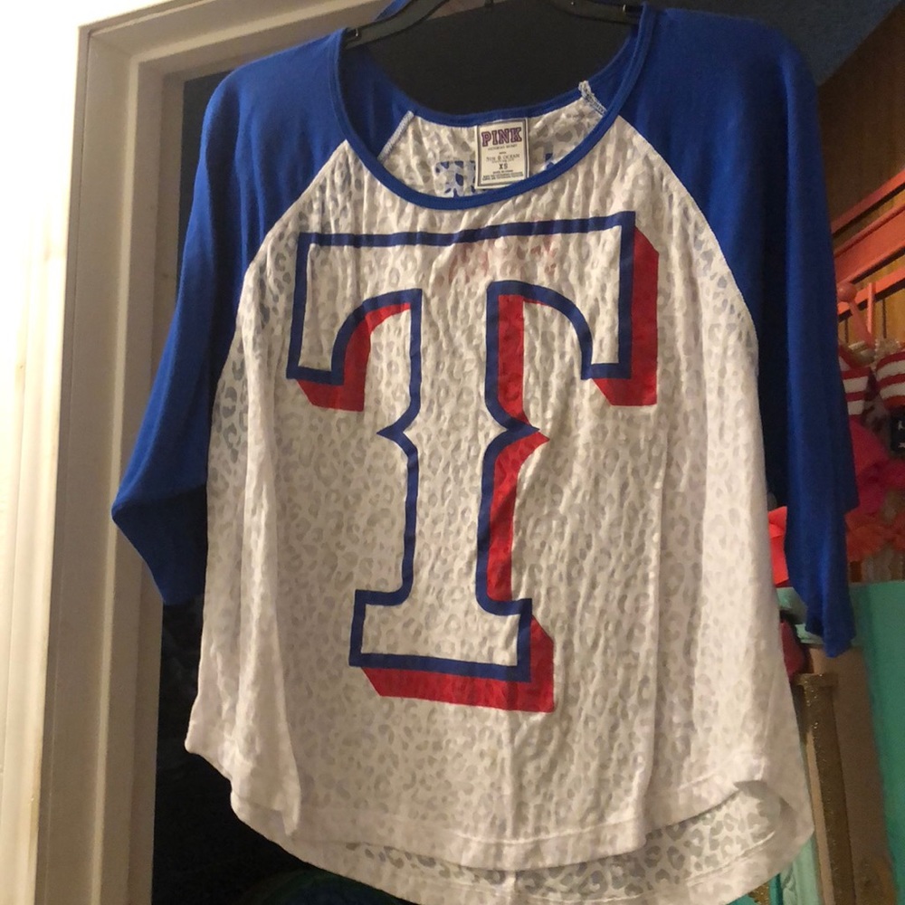 Texas rangers burnout tee